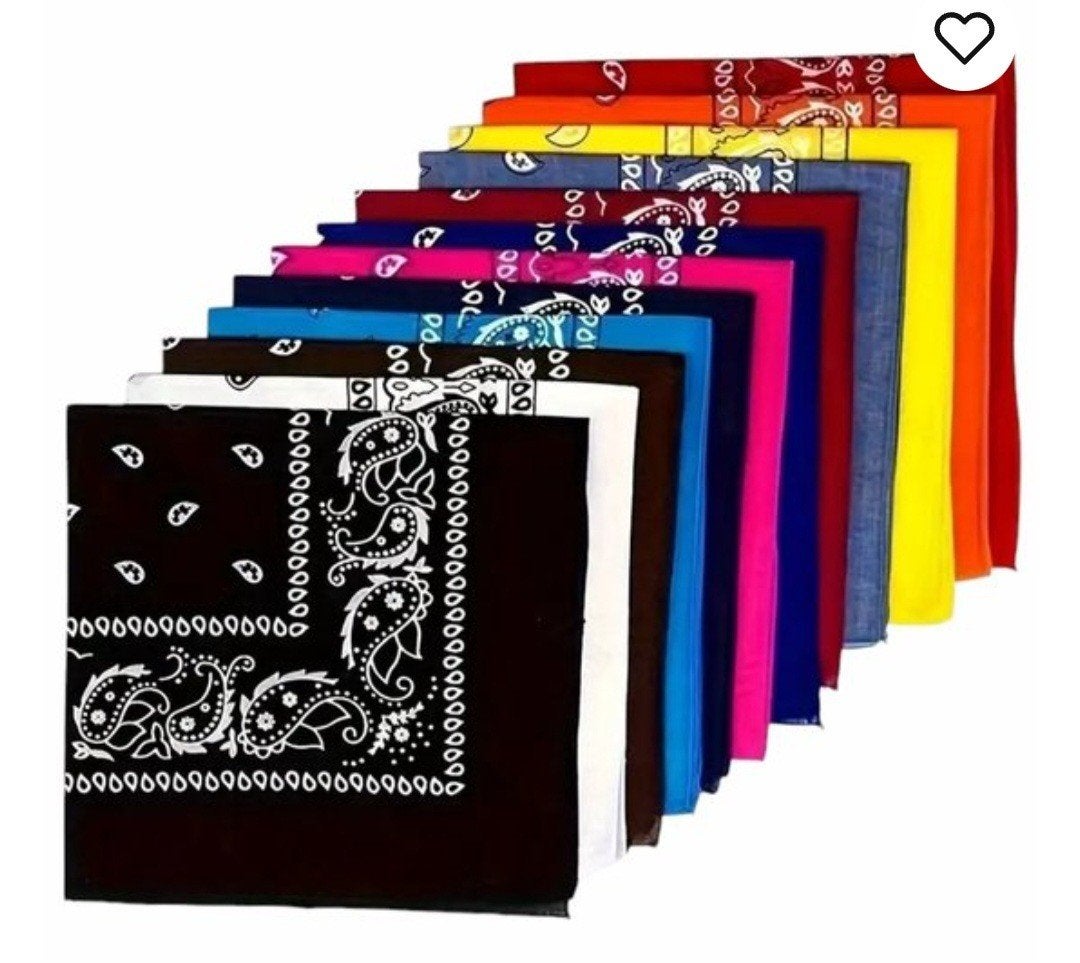 Boeren Zakdoekjes / Bandana's - Diverse Kleuren (12 stuks), Ophalen of Verzenden, Nieuw