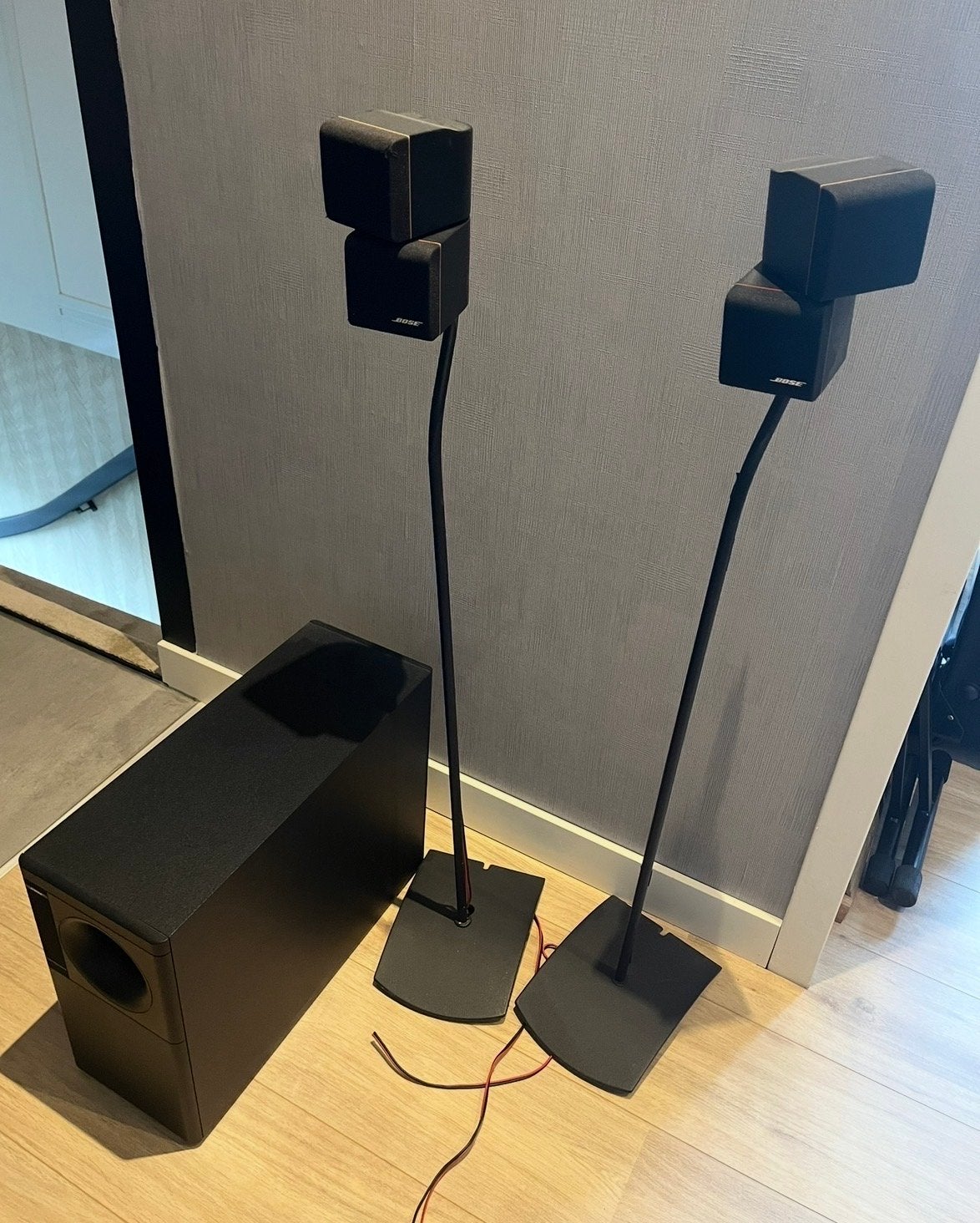 Bose geluidsset., Overige merken, 70 watt of meer, Ophalen of Verzenden, Dvd-speler