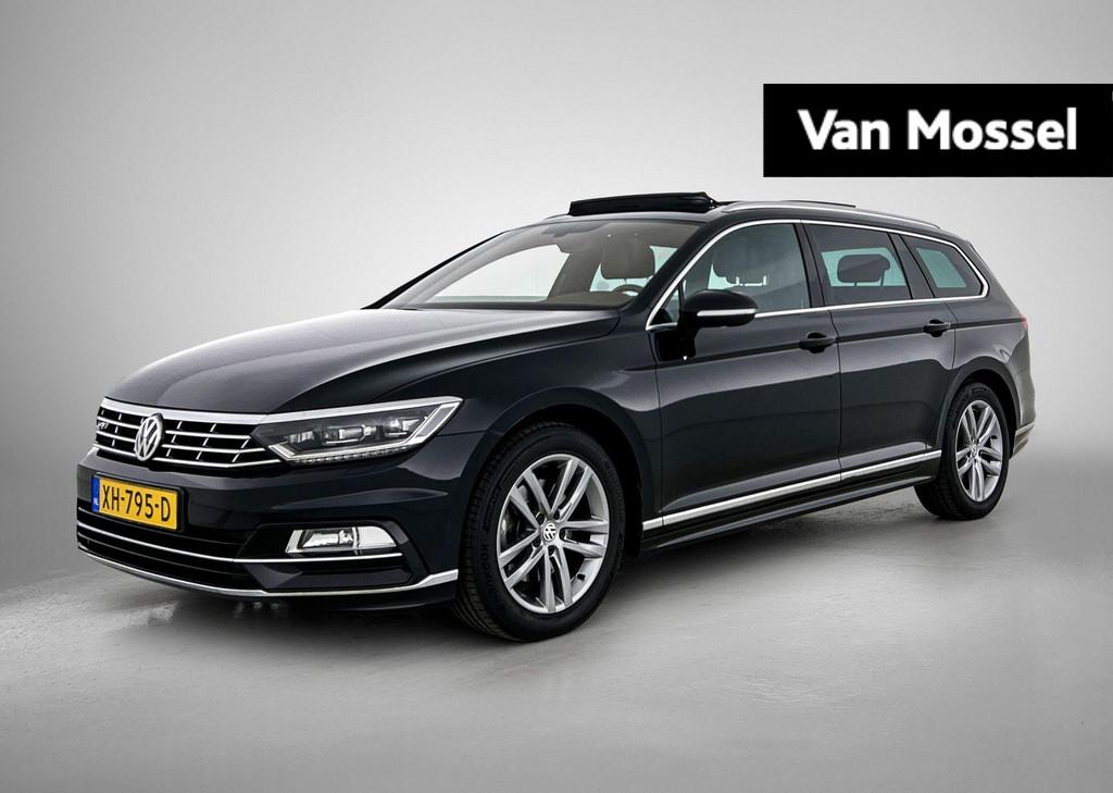 Volkswagen Passat Variant 1.5 TSI Highline Business R 150 PK, Auto's, Volkswagen, 12 maanden, 730 kg, 4 cilinders, Zwart