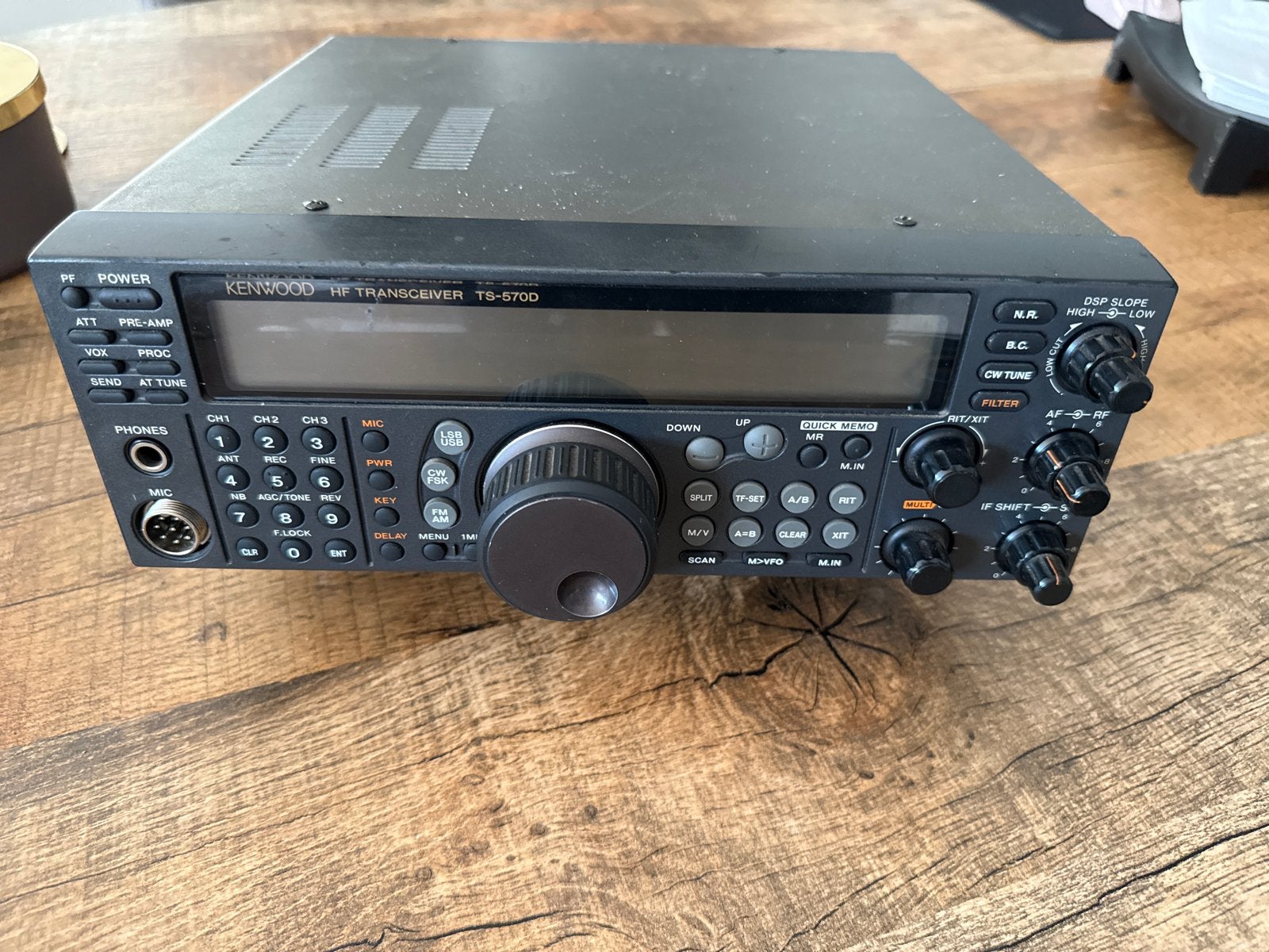 Kenwood HF Transceiver TS-570D - Amateur Radio, Telecommunicatie, Zenders en Ontvangers, Ophalen of Verzenden, Gebruikt, Zender en Ontvanger