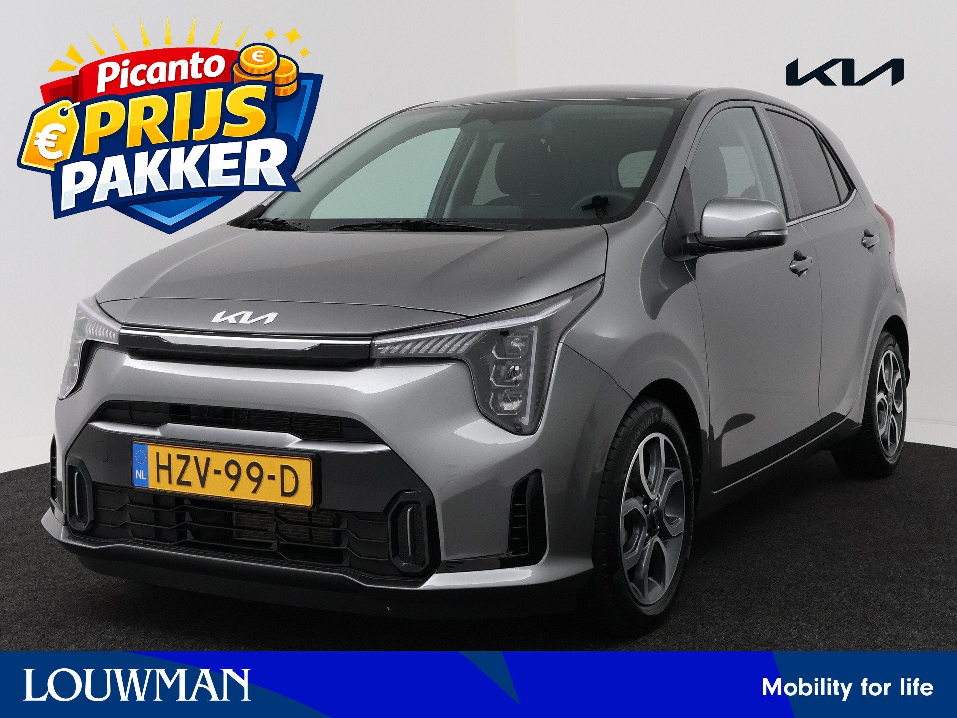 Kia Picanto 1.0 DPI ExecutiveLine | Stuur-/Stoelverwarming |, Auto's, Voorwielaandrijving, 12 maanden, 4 stoelen, Origineel Nederlands