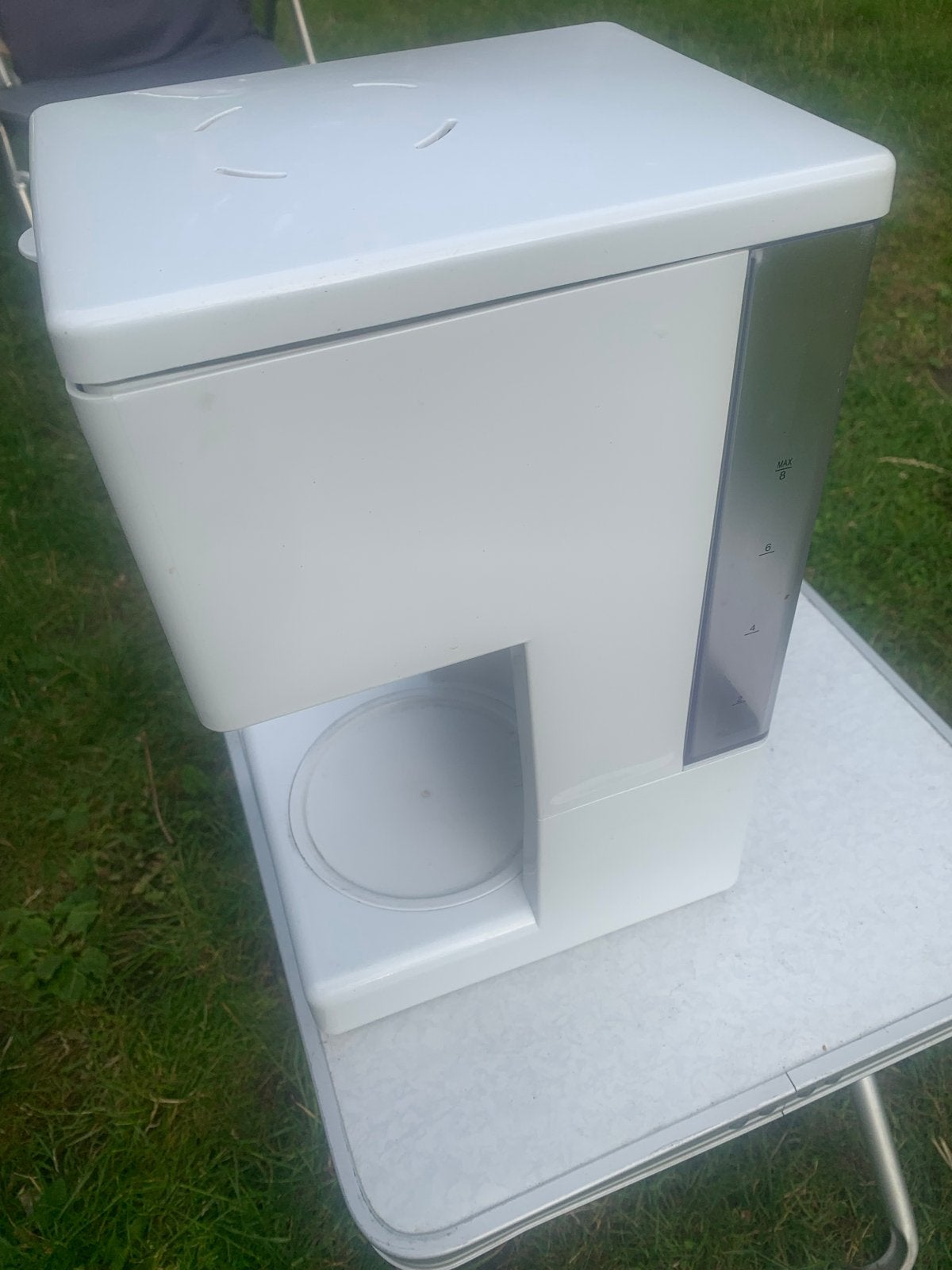 Princess Jan des Bouvrie Simply White Koffiezetapparaat, Witgoed en Apparatuur, Koffiezetapparaten, Gebruikt, Koffiemachine, Gemalen koffie