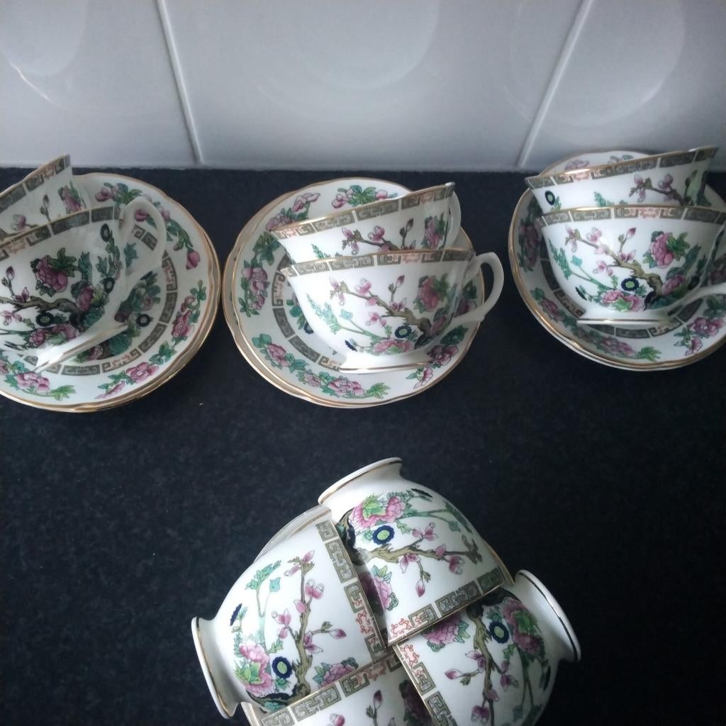 Royal grafton  indian tree( douwe egberts)items, Huis en Inrichting, Keuken | Servies, Ophalen of Verzenden, Porselein, Overige stijlen