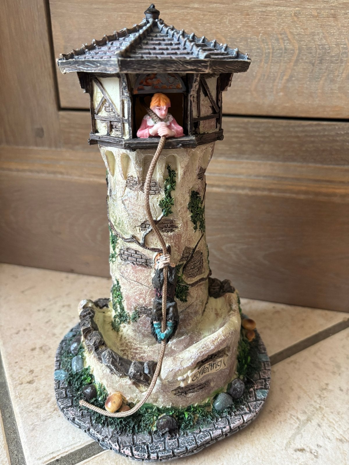 Efteling Rapunzel Toren met verlichting luville, Verzamelen, Efteling, Ophalen of Verzenden, Zo goed als nieuw
