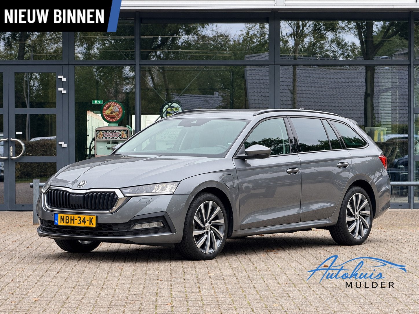 Skoda Octavia Combi 1.4 TSI iV PHEV Business Edition | Plug, Auto's, Dealer onderhouden, Gebruikt, 4 cilinders, 1553 kg