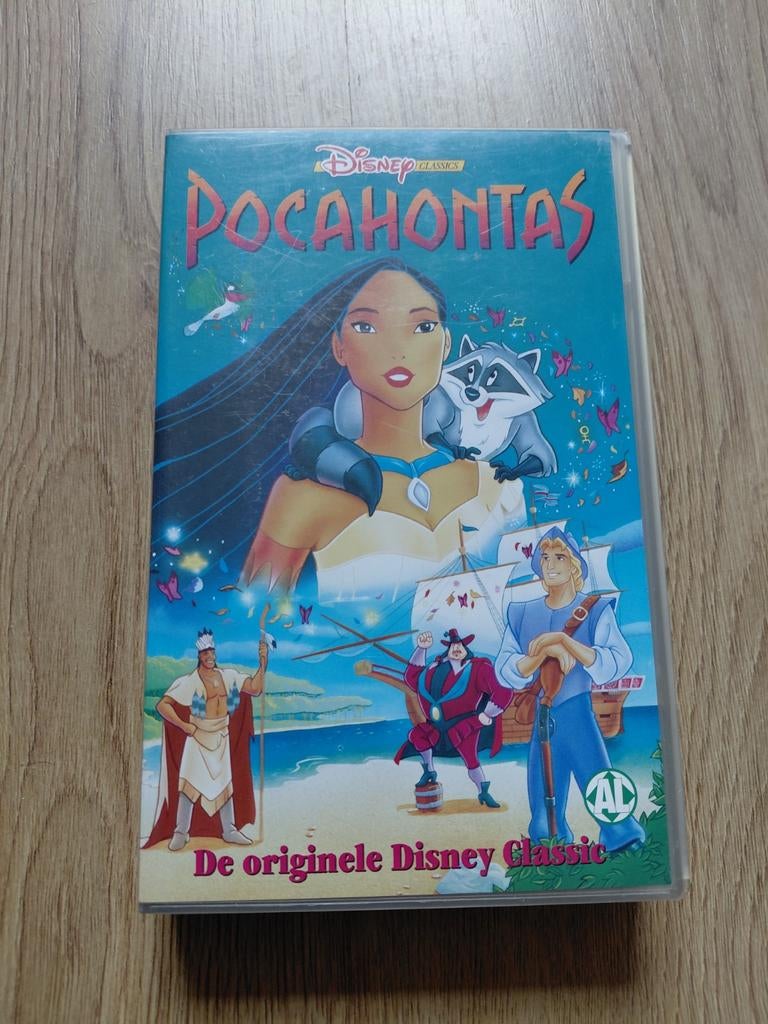 Disney Classic Pocahontas videoband. Nederlands gesproken., Alle leeftijden, Ophalen of Verzenden, Gebruikt, Tekenfilms en Animatie