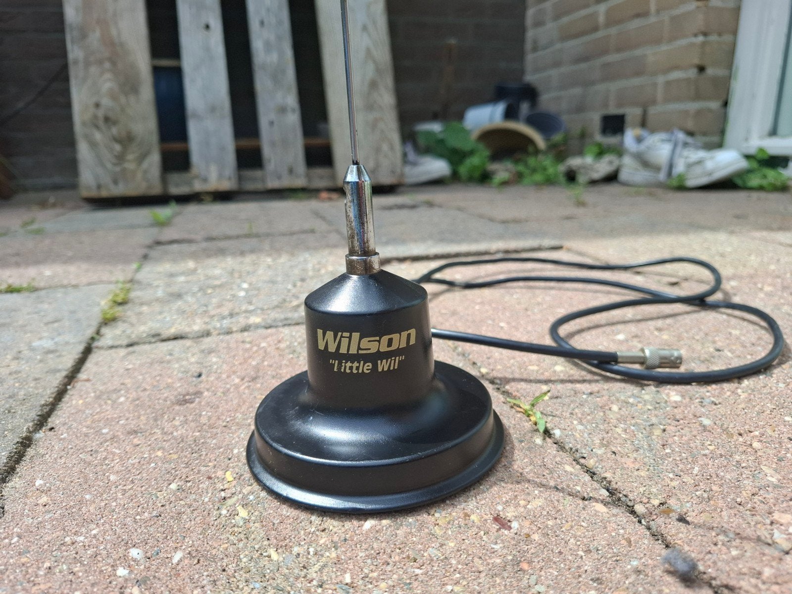 Wilson Little Will mobiele antenne 27mc met magneetvoet, Telecommunicatie, Antennes en Masten, Ophalen