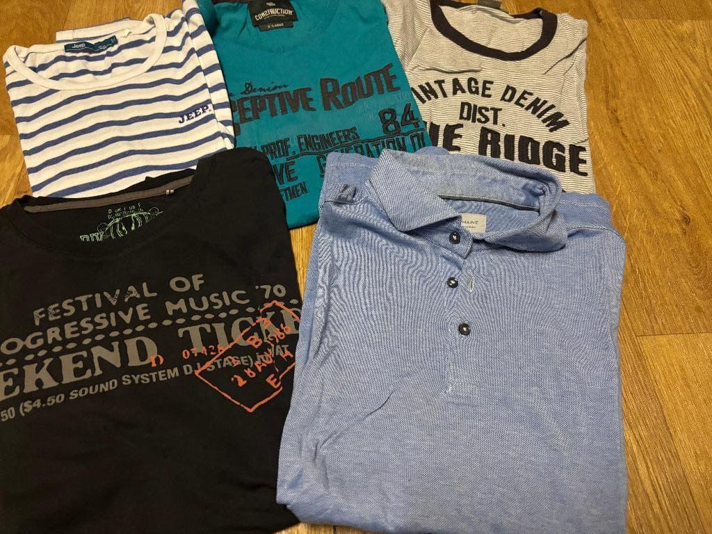 HEREN polo, t shirts Pakket Thomas Maine jeep WE xl, Verzenden, Zo goed als nieuw, Maat 56/58 (XL)