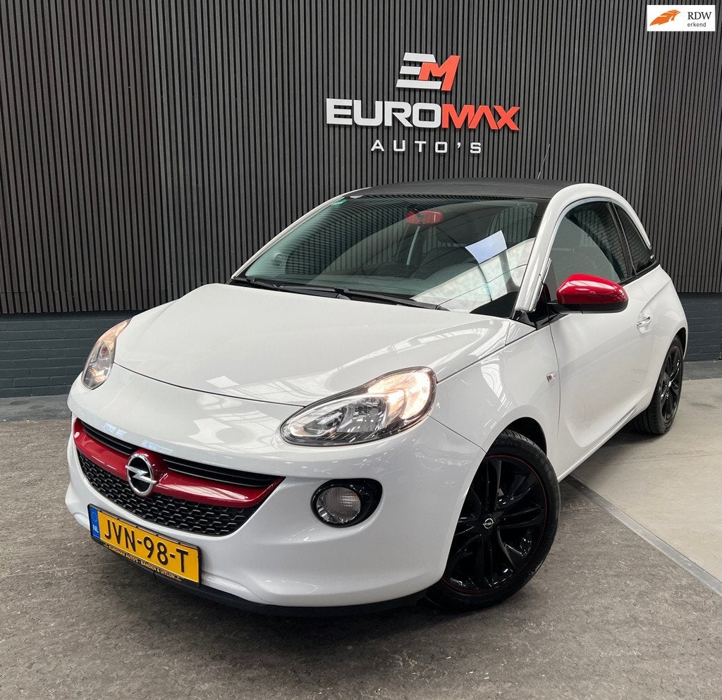 Opel ADAM 1.2 Opendak - Cruise - Airco - Tlf verbinding, Voorwielaandrijving, Gebruikt, 4 cilinders, 4 stoelen