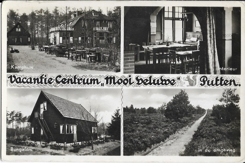 Putten, Vacantiecentrum Mooi Veluwe, kamphuis, bungalow, Verzenden, 1940 tot 1960, Ongelopen, Gelderland