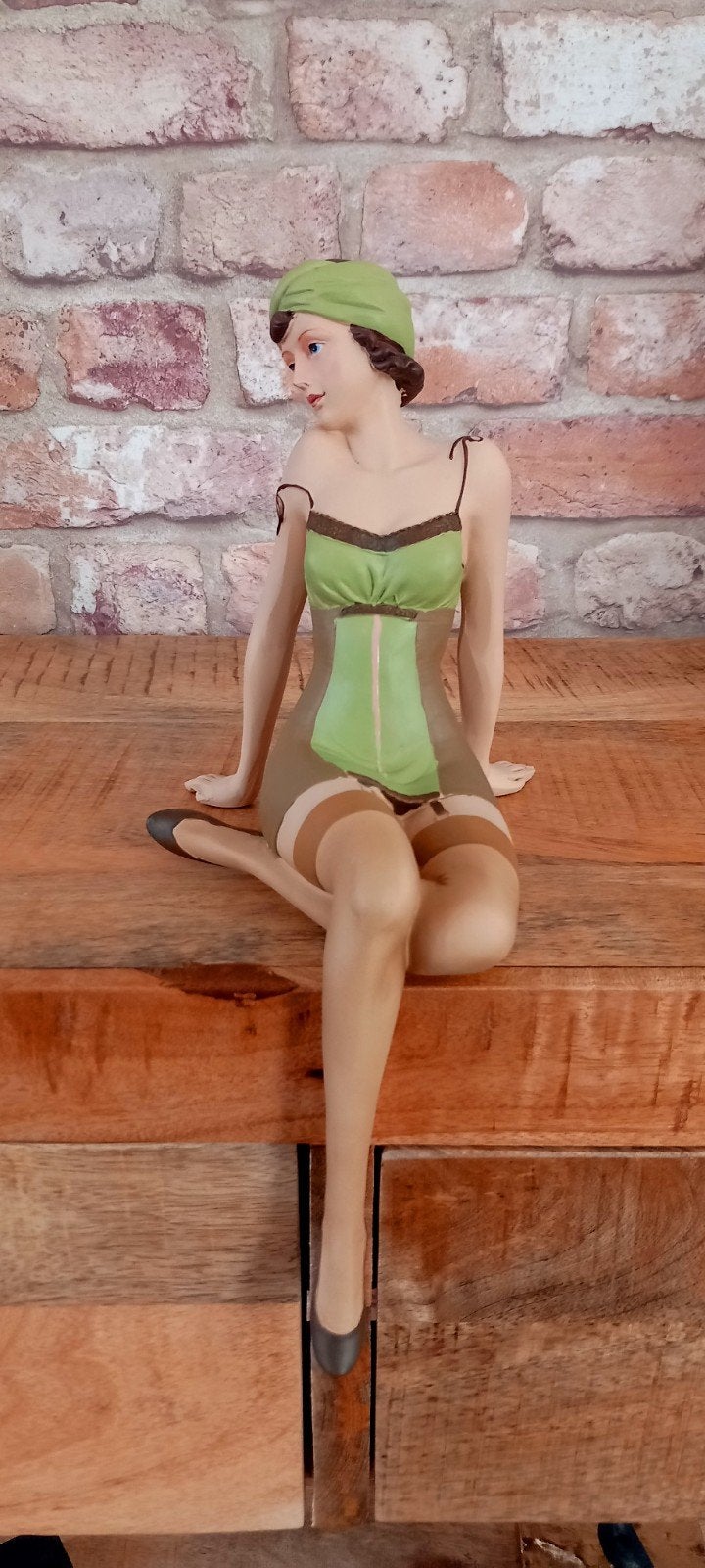 Decoratief Retro Pin-Up Girl Beeld♥️NIEUW♥️, Ophalen of Verzenden, Nieuw, Mens