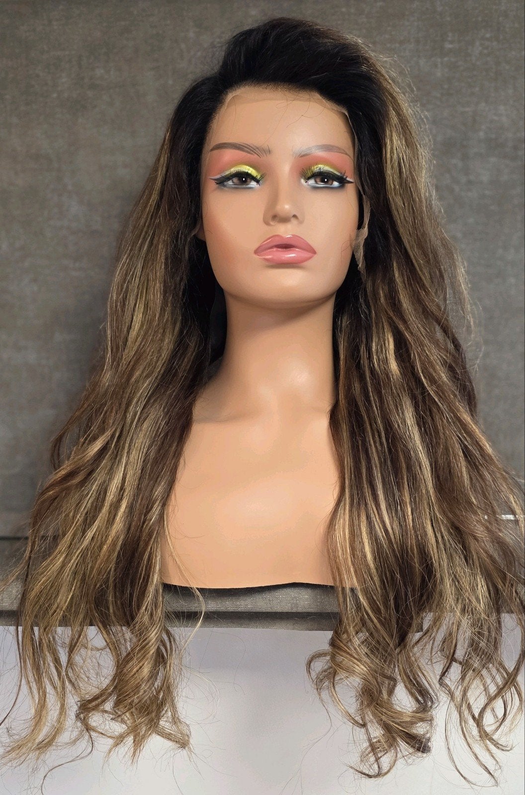 lace wig echt haar, Ophalen of Verzenden, Nieuw, Pruik of Haarverlenging