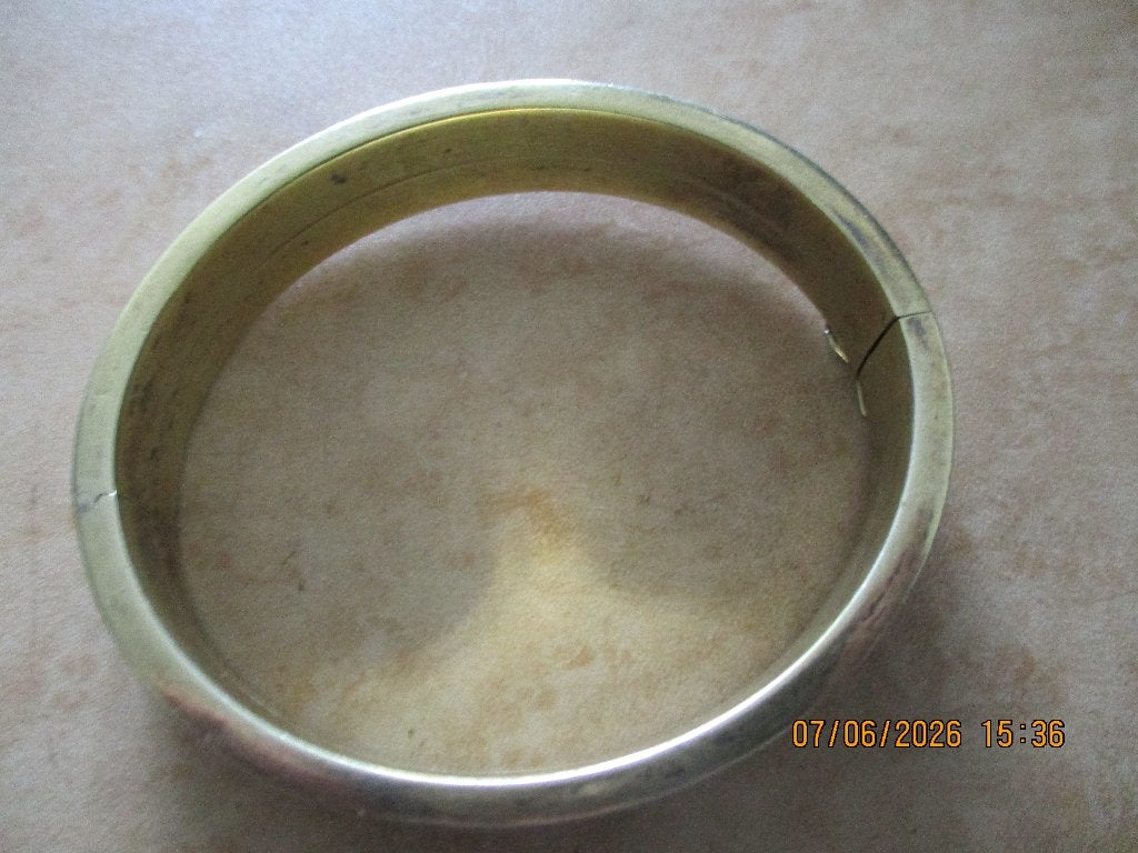 Armband goud en zilver 25/1000 gemerkt SP, Ophalen of Verzenden, Gebruikt, Goud, Goud