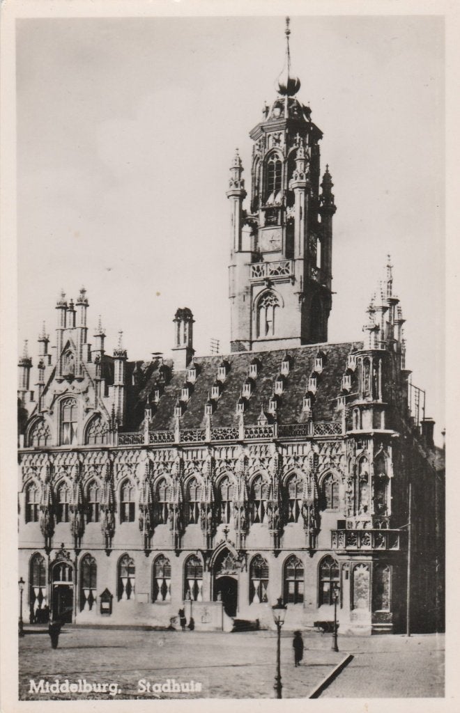 middelburg- stadhuis, Ophalen of Verzenden, Zeeland