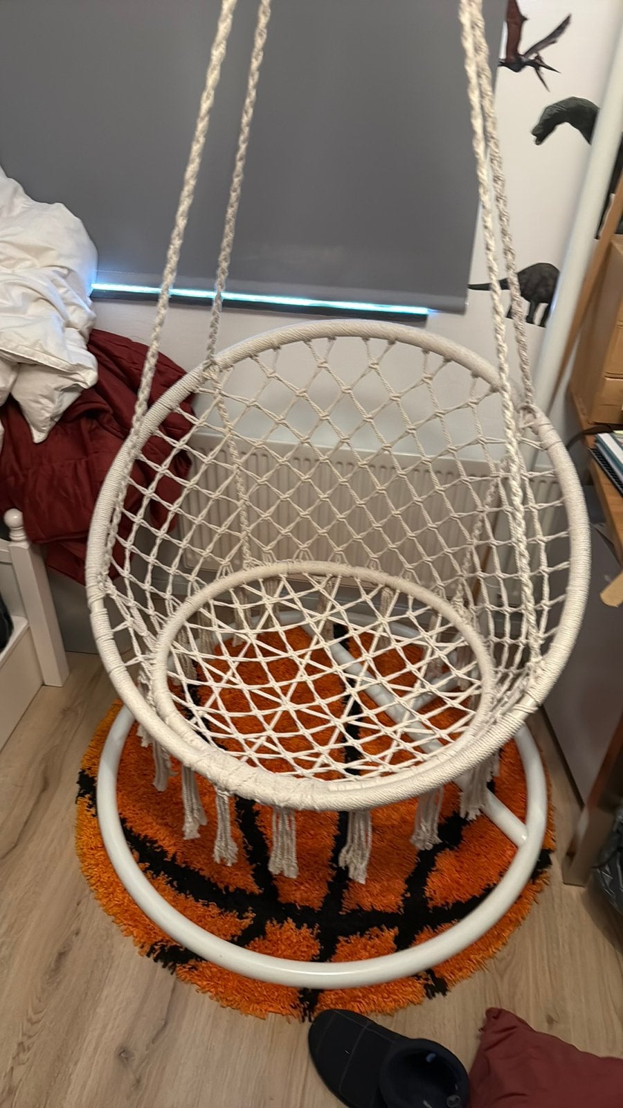 Hangstoel met frame, Ophalen, Gebruikt, Met standaard, Eenpersoons
