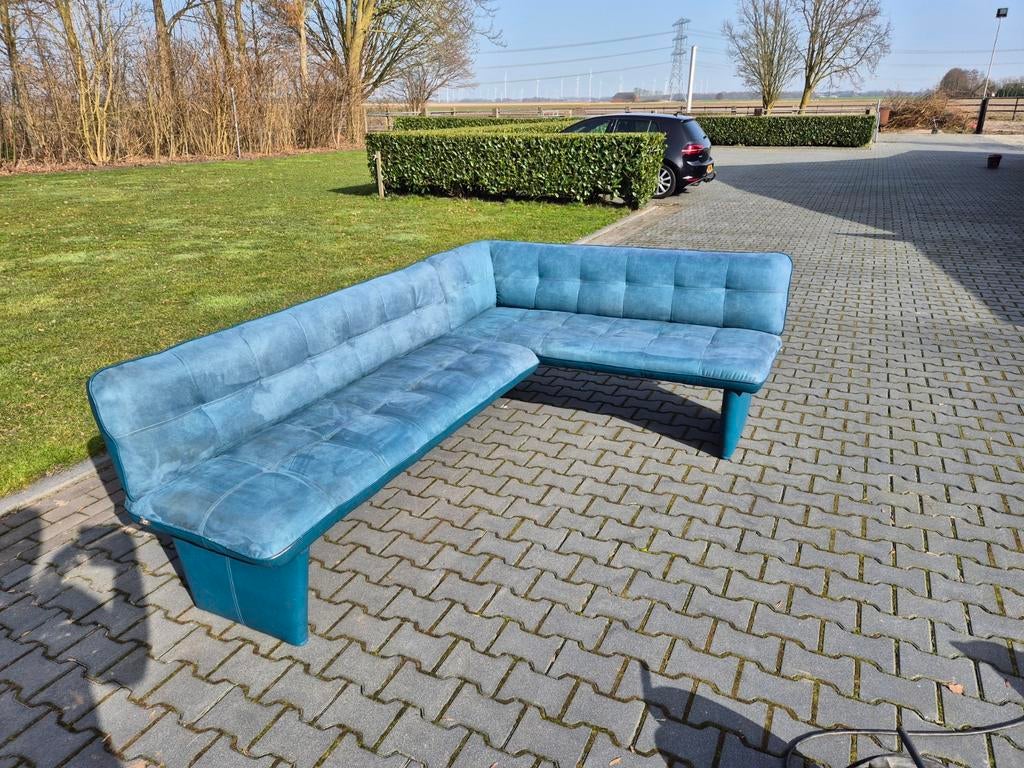 Stijlvolle Hoekbank - Comfortabel en Modern Design, Ophalen, Gebruikt, 100 tot 125 cm, Hoekbank