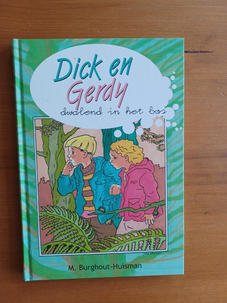 Dick en Gerdy dwalend in het bos, Gelezen, Fictie algemeen, Ophalen of Verzenden, M. Burghout-Huisman