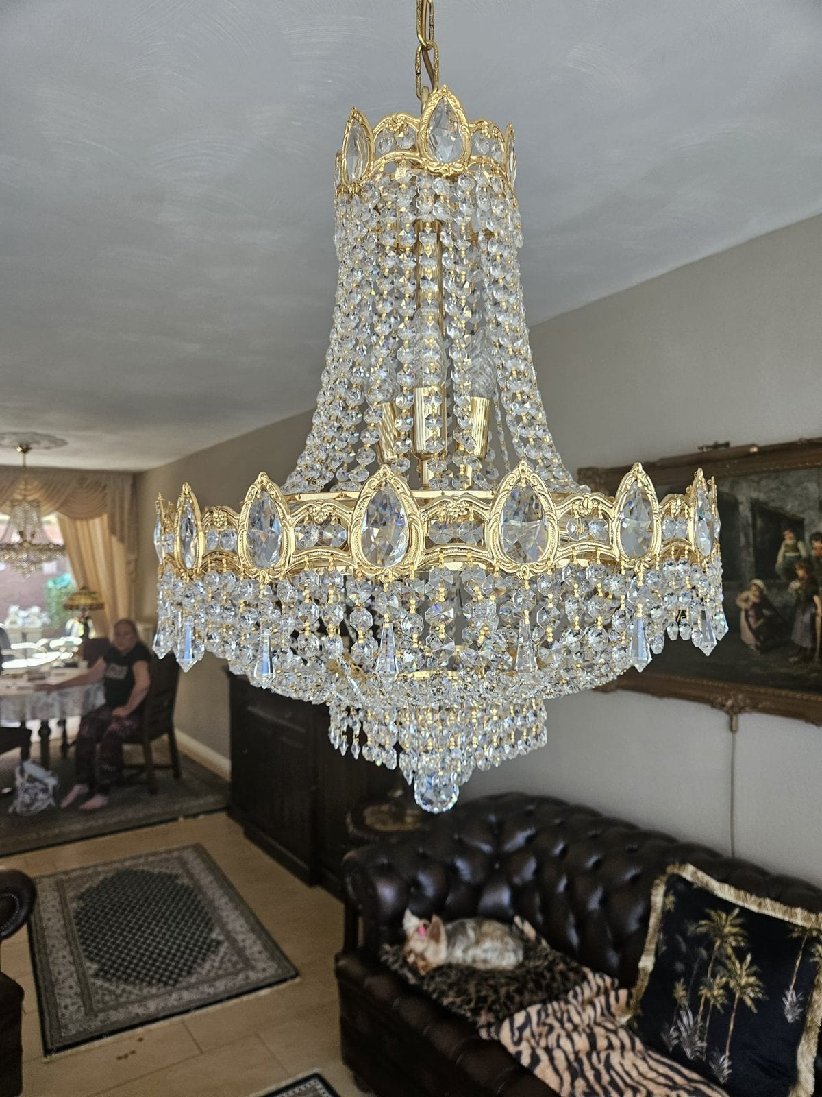 Origenele swarowski kroonluchters, Verzamelen, Swarovski, Ophalen of Verzenden, Zo goed als nieuw, Figuurtje