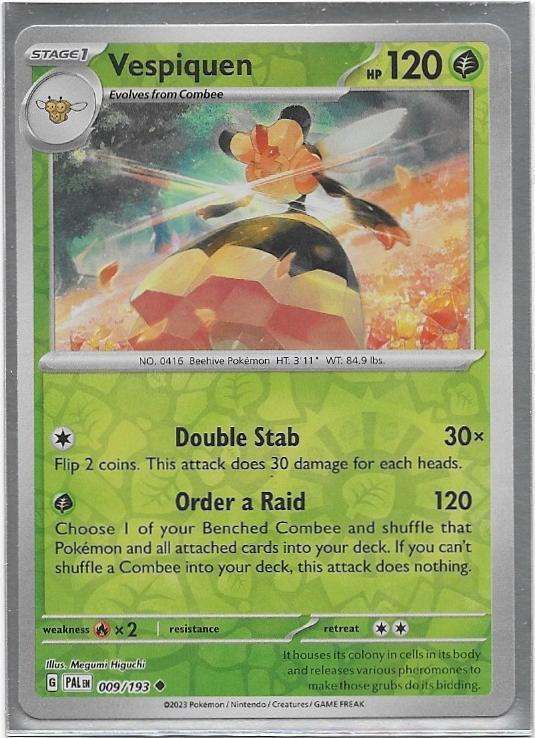 Paldea Evolved,  Vespiquen [reverse] 9/193, Verzenden, Nieuw, Losse kaart