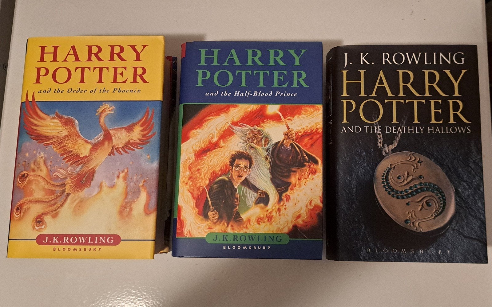 Harry Potter Boeken - Deel 5, 6 en 7 (Engels), Boeken, Ophalen of Verzenden
