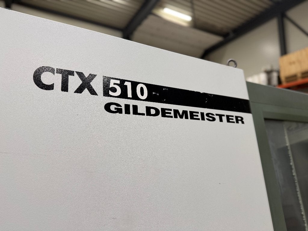 CNC-Draaibank Gildemeister CTX-510 V3, Gebruikt, 1000 mm of meer, Ophalen of Verzenden, Metaaldraaibank