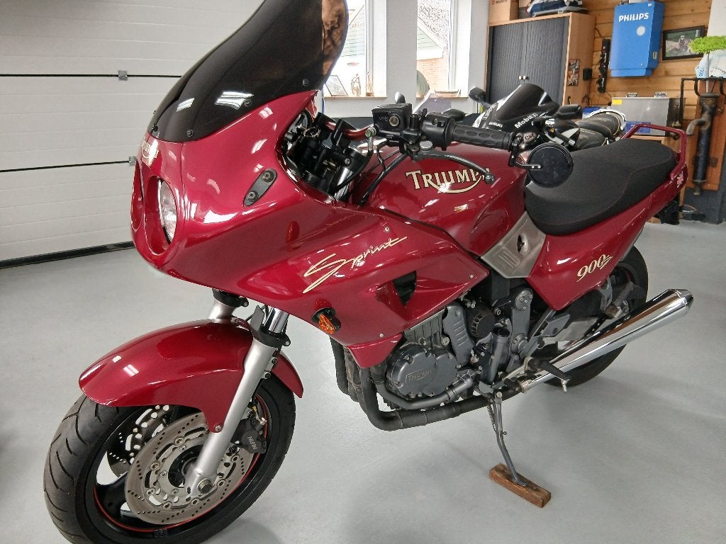 Triumpf Trident Sprint 900 . Super netjes .Loopt perfect !!, Occasion, Motorrijbewijs A, Bedrijf, Meer dan 35 kW