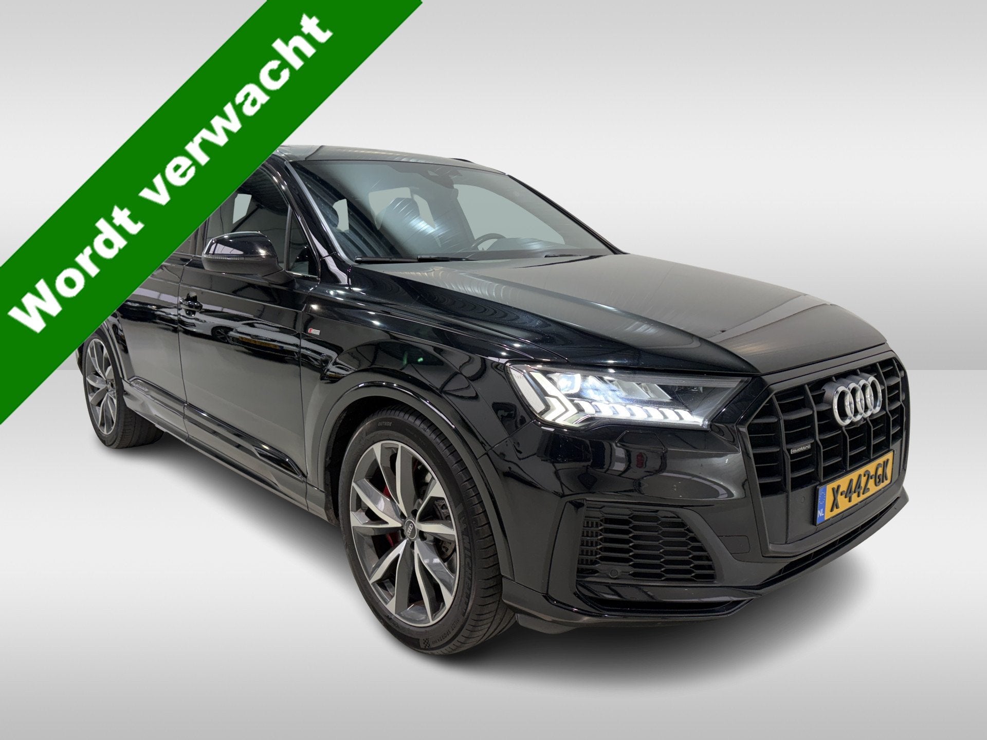 Audi Q7 60 TFSI e quattro Competition (bj 2020, automaat), Auto's, Automaat, Dealer onderhouden, Gebruikt, Euro 6