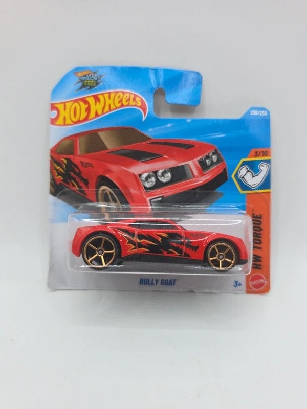 Hot Wheels Bully Goat – Rood – HW Torque 3/10, Hot Wheels, Nieuw, Ophalen of Verzenden, Hot Wheels