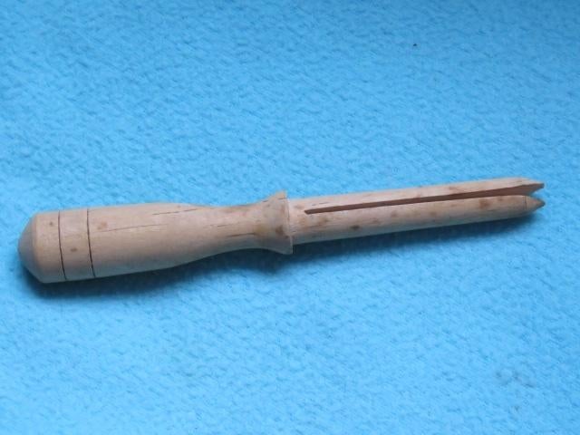 Vintage houten wasknijper 16 cm lang, Antiek en Kunst, Ophalen of Verzenden