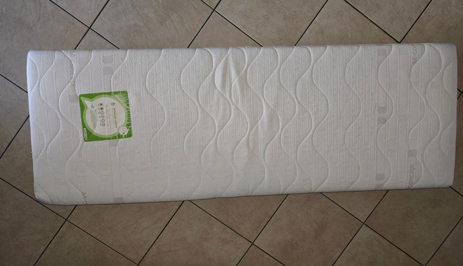 Netjes pocketveer matras, kan nog een ronde mee, Ophalen, Gebruikt, Matras