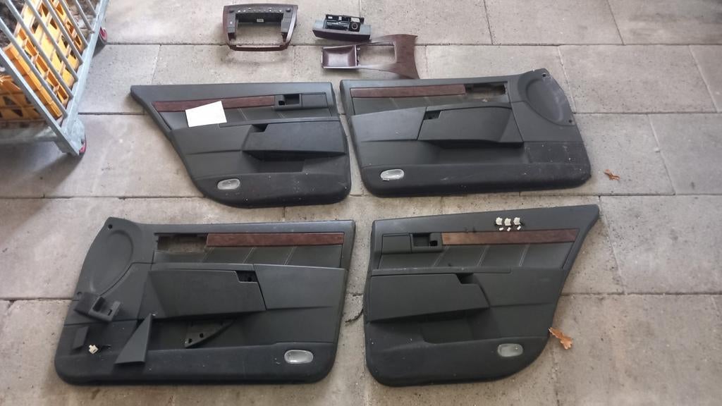 Deurpanelen Opel Omega B2 met houtlook en opbergbak, Auto-onderdelen, Interieur en Bekleding, Ophalen