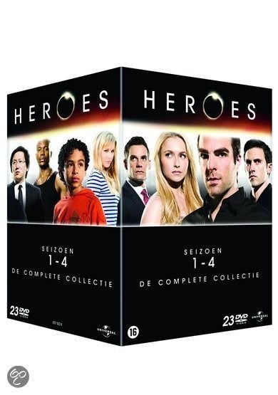 Heroes Complete Serie seizoen 1 - 4 , Origineel Ned. Ondert., Vanaf 16 jaar, Ophalen of Verzenden, Zo goed als nieuw, Actie en Avontuur
