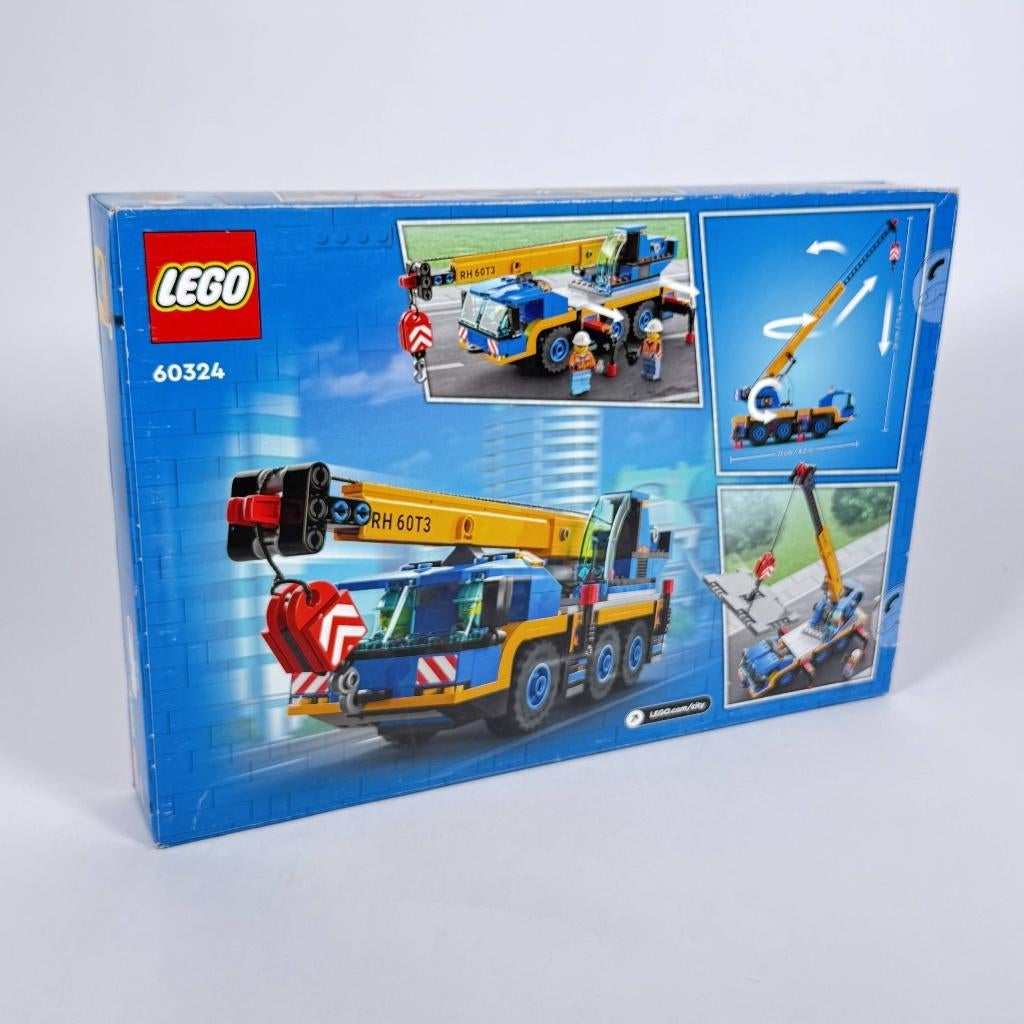 LEGO City 60324 Mobiele Kraan – Nieuw, City, Lego, Nieuw, Ophalen of Verzenden