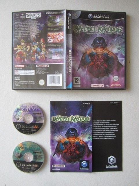 Baten Kaitos Nintendo Gamecube, Spelcomputers en Games, 1 speler, Ophalen of Verzenden, Zo goed als nieuw, Role Playing Game (Rpg)