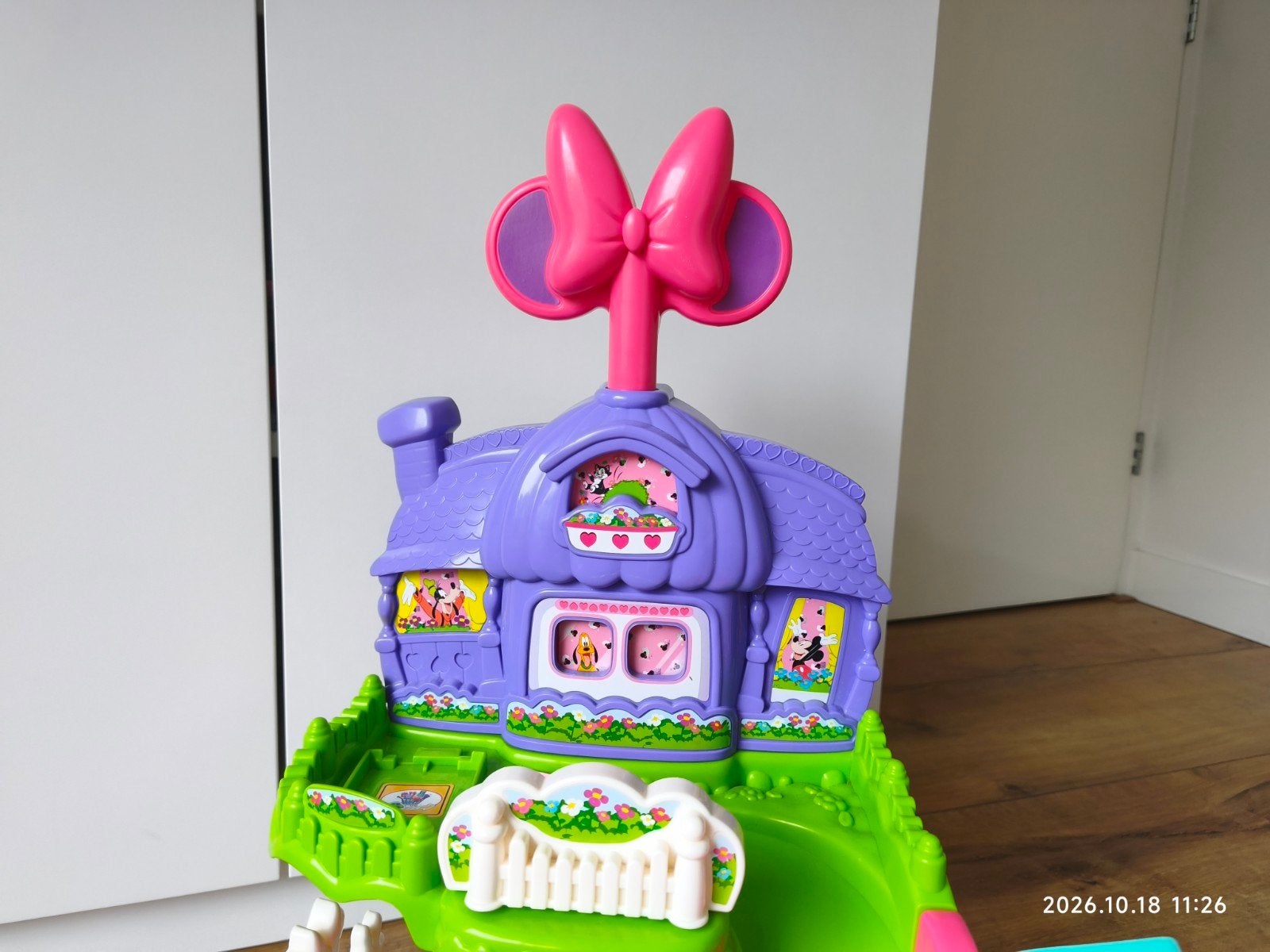 VTech toet toet auto Minnie mouse, Ophalen, Gebruikt, Racen en Vliegen, Vanaf 12 jaar