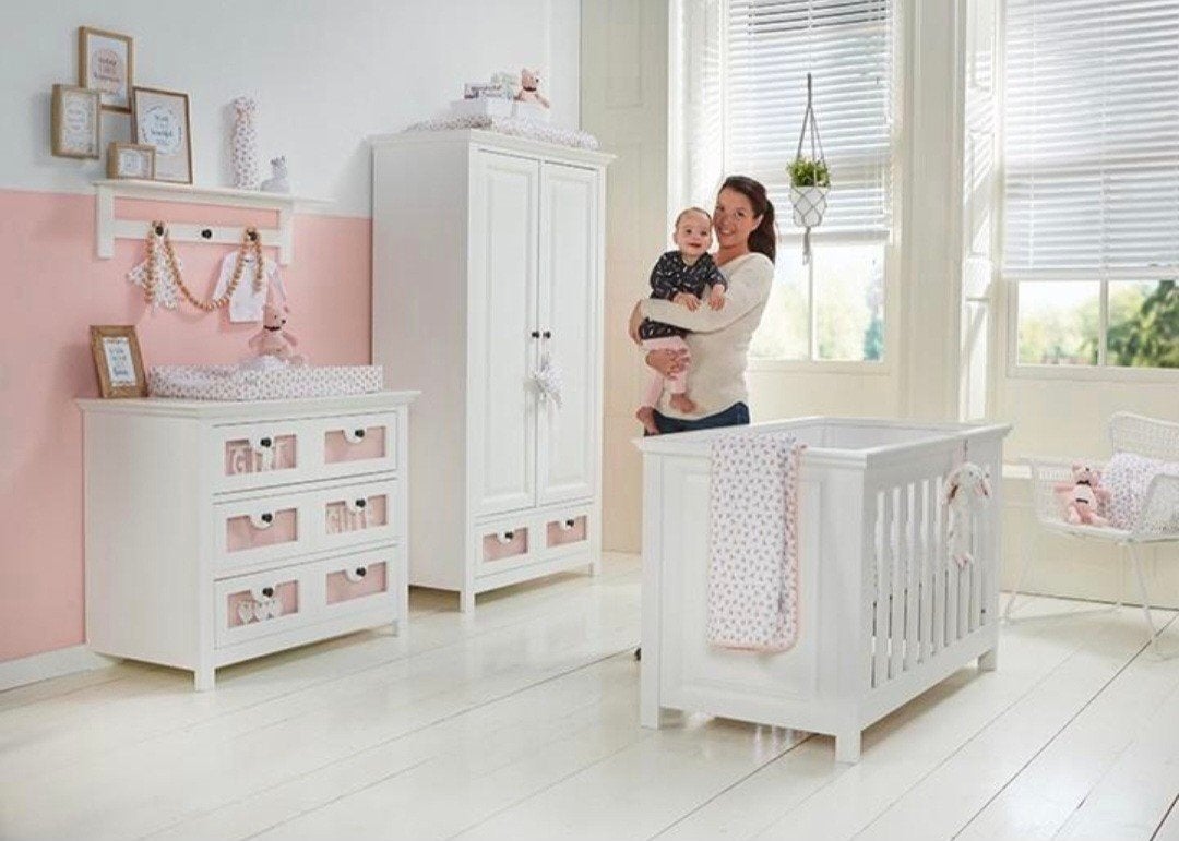 Complete  vista babykamer met box - Personaliseerbaar!, Kinderen en Baby's, Kinderkamer | Complete kinderkamers, Ophalen, Jongetje of Meisje