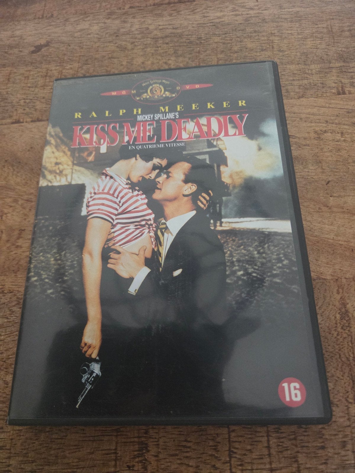 kiss me deadly dvd(1955)ralph meeker, Alle leeftijden, Ophalen of Verzenden, Zo goed als nieuw