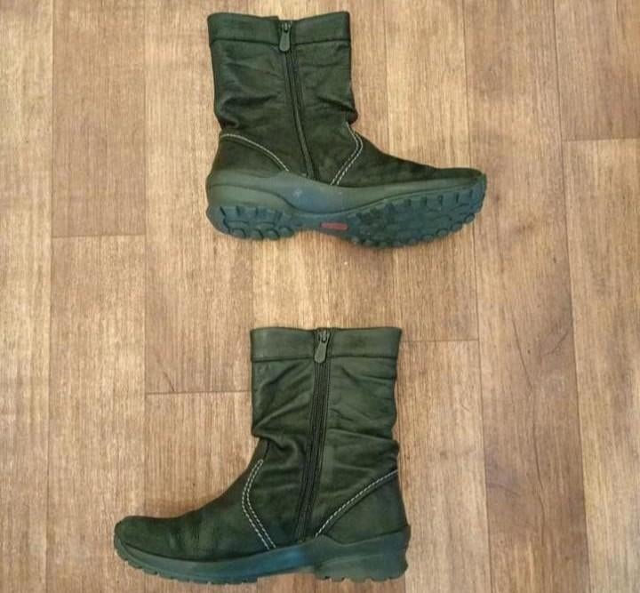 Wolky leren laarzen, maat 40 , 2x aangehad, Ophalen of Verzenden, Zo goed als nieuw, Zwart, Hoge laarzen