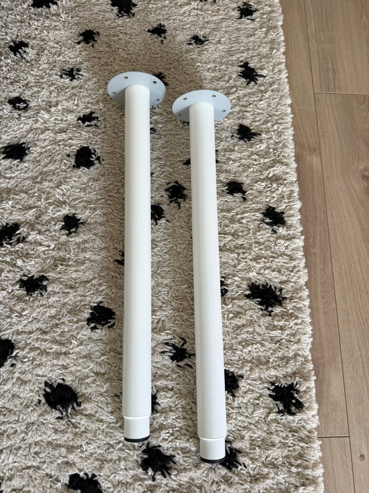 Olov verstelbare tafelpoot ikea. 2 stuks, Ophalen, Tafelpoot, Kunststof, 50 tot 100 cm