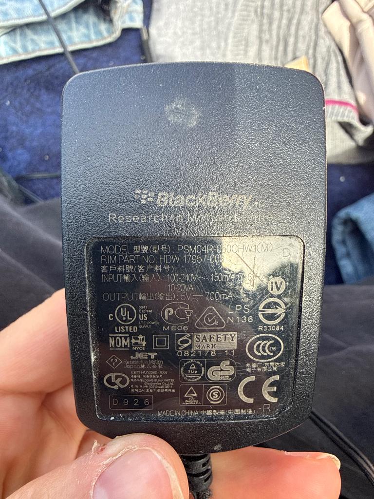 BlackBerry lader, Telecommunicatie, Ophalen of Verzenden, Gebruikt, 3 tot 6 megapixel, Zwart