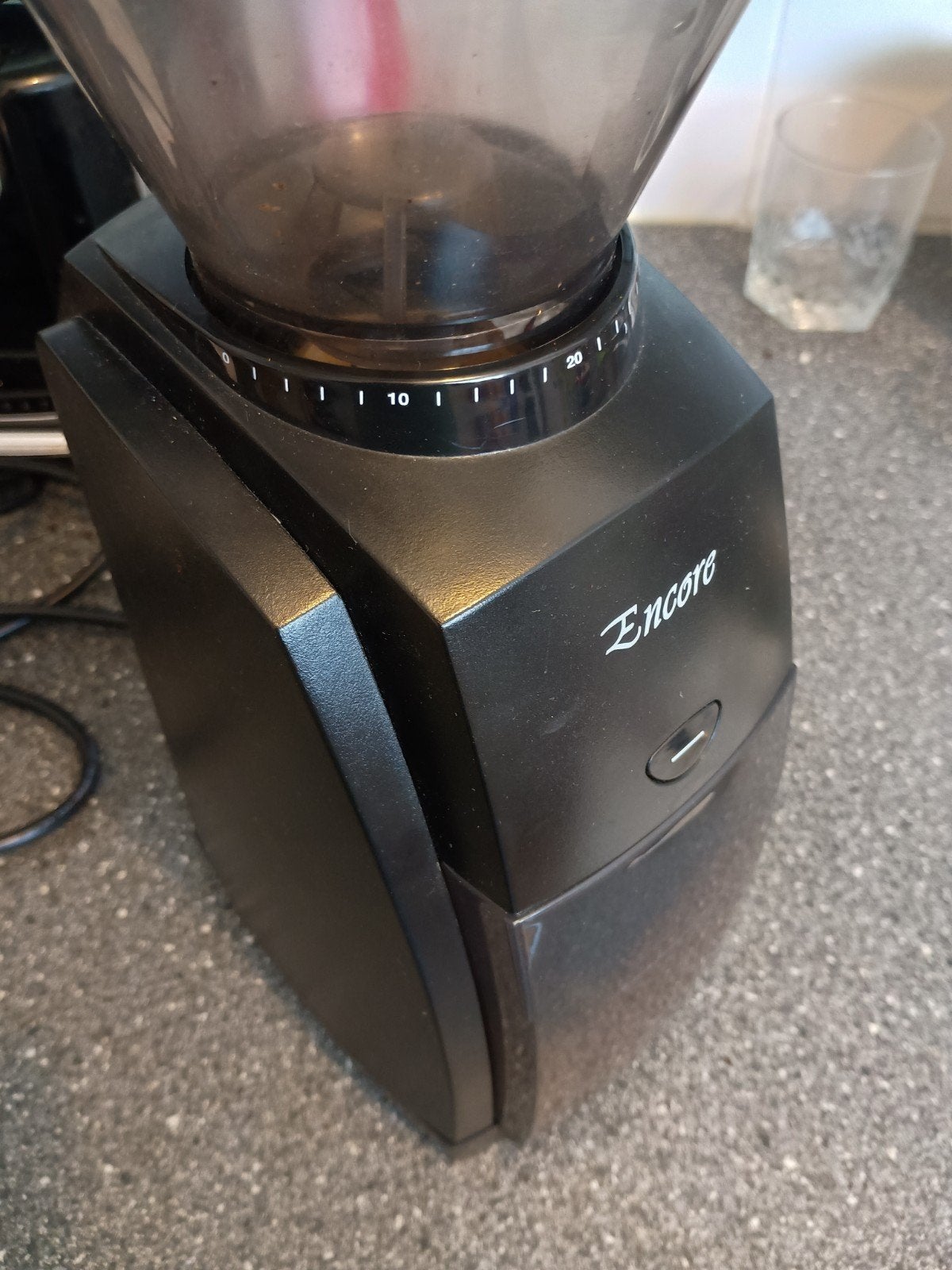 Baratza Encore (485) koffiemolen incompleet, Ophalen of Verzenden, Gebruikt, Baratza, Koffiemolen