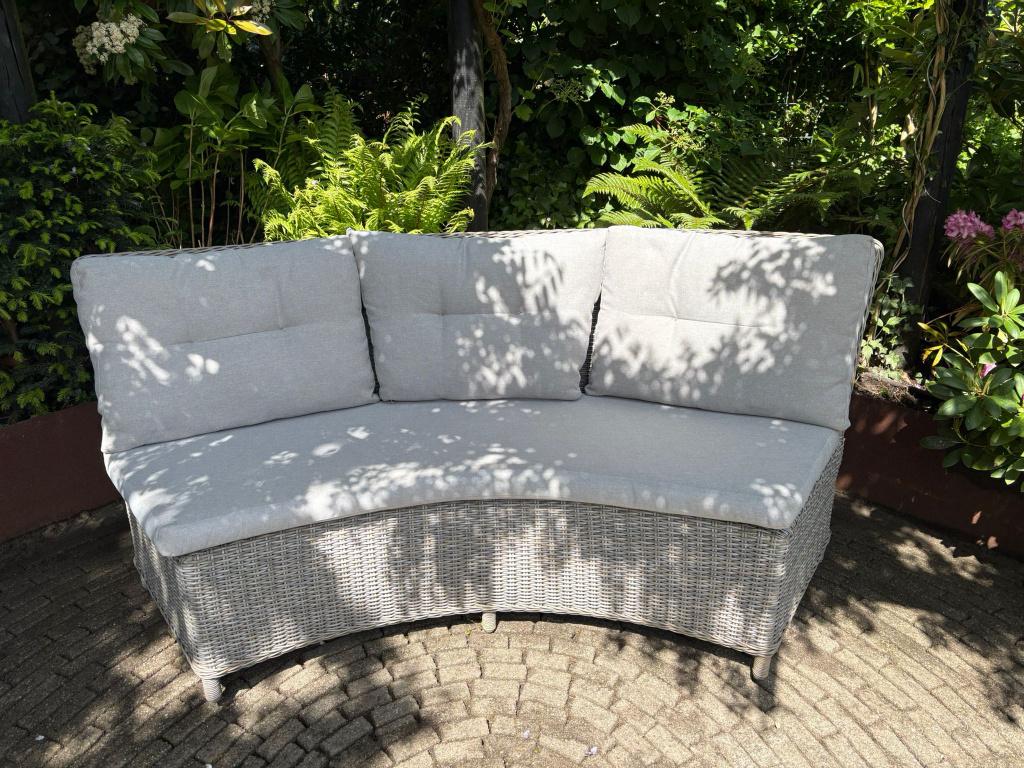 tuinmeubelen, Ophalen, 3 zitplaatsen, Zo goed als nieuw, Wicker