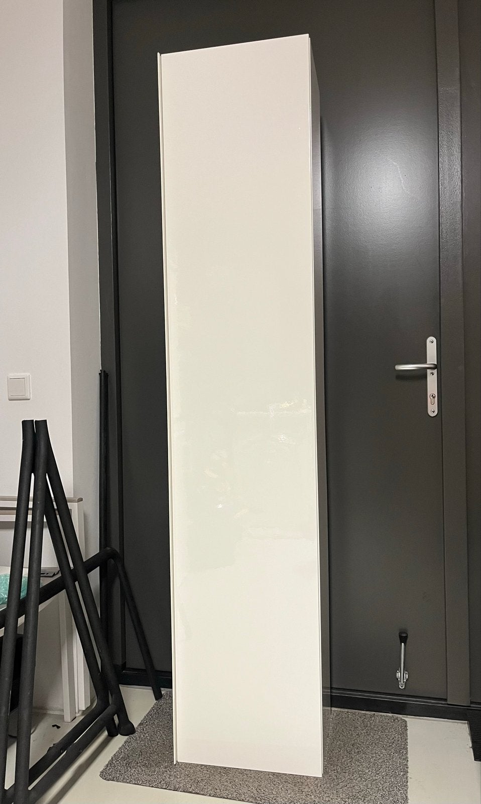 IKEA GODMORGON Hoge Kast - Wit Hoogglans, Ophalen of Verzenden, Zo goed als nieuw