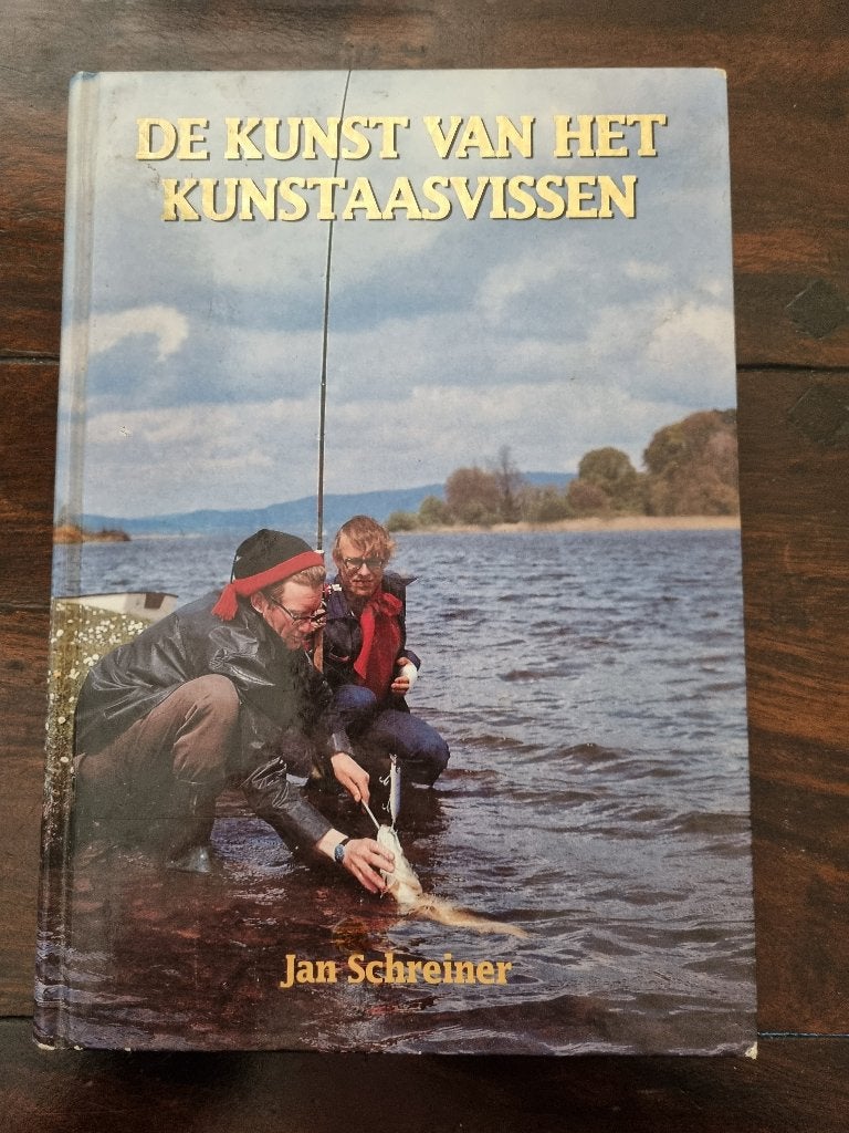 Jan Schreiner "De kunst van het Kunstaasvissen", Ophalen of Verzenden, Zo goed als nieuw, Overige typen