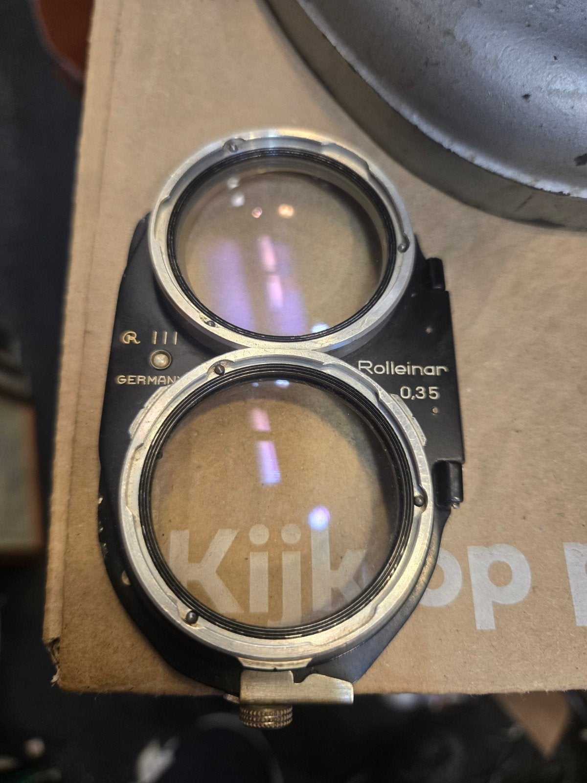 Rolleinar RIII 0,35 lens voor tele rolleiflex, Ophalen of Verzenden, Telelens