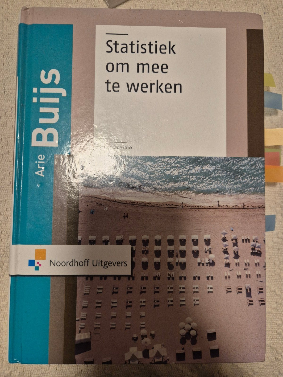 Statistiek om mee te werken - Arie Buijs (Noordhoff), Boeken, Gelezen, Arie Buijs, Gamma, HBO
