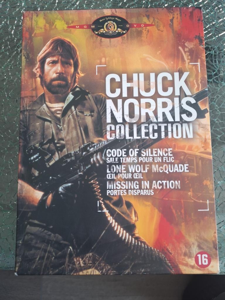 Chuck Norris - collection (dvd), Vanaf 16 jaar, Ophalen of Verzenden, Zo goed als nieuw