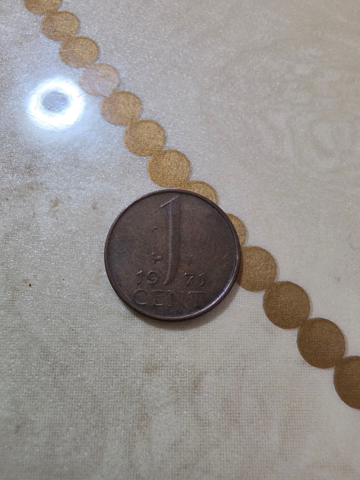 Nederlandse 1 Cent munt uit 1971, Ophalen of Verzenden, Koningin Juliana, 1 cent, Losse munt