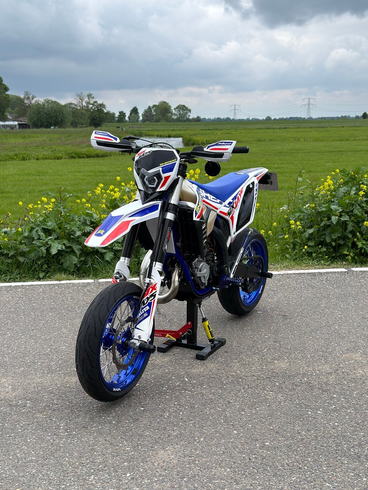 Sherco SE-R 125 2T | A1 Rijbewijs | Supermoto |, Motoren, Occasion, Particulier, 125 cc, Enduro