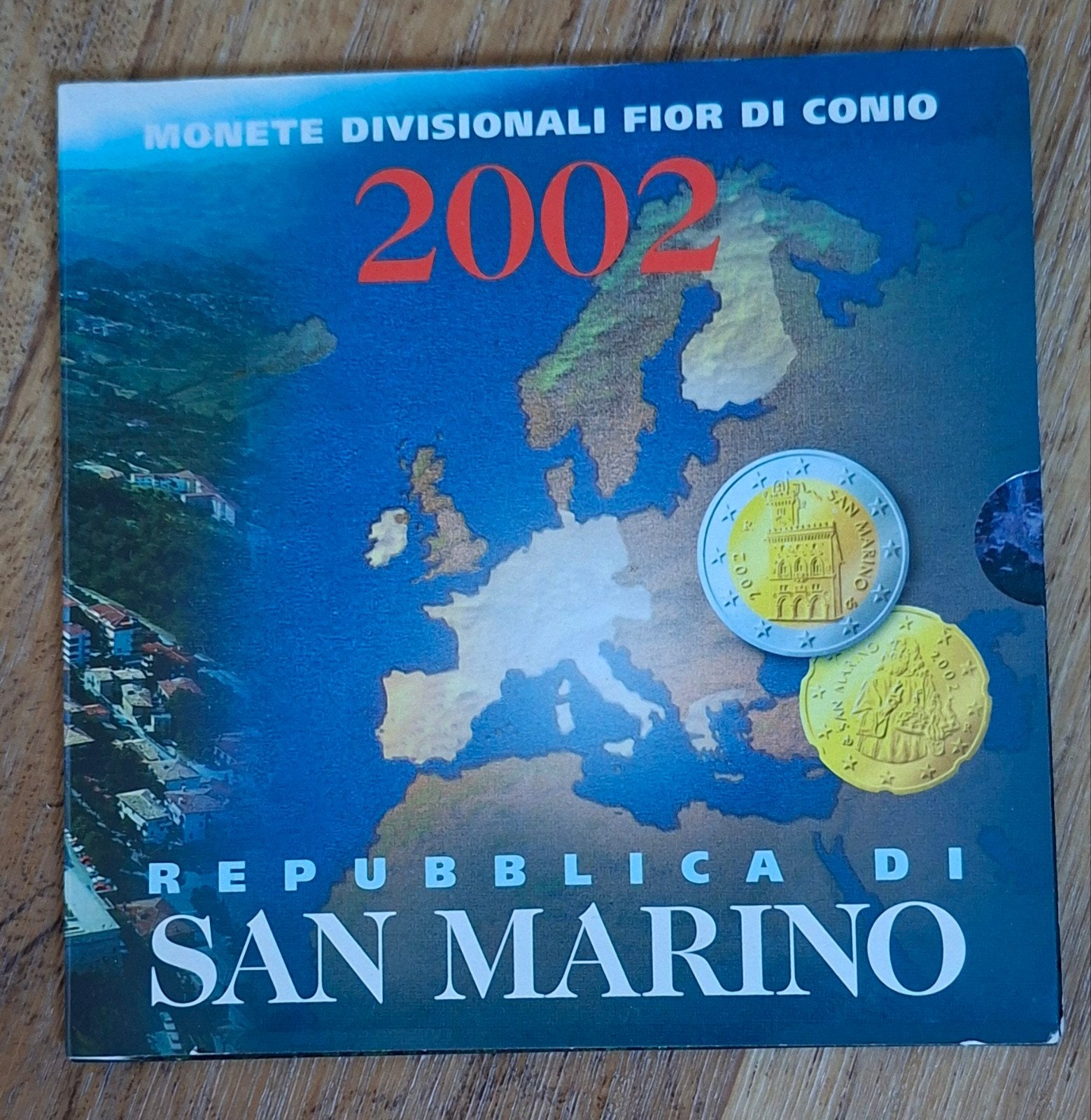 San Marino 2002 Euro Munt Set, Ophalen of Verzenden, San Marino, Overige waardes